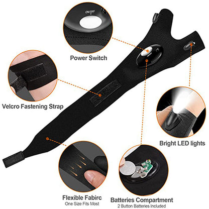 Rynx | Comfortable LED gloves with waterproof lights
