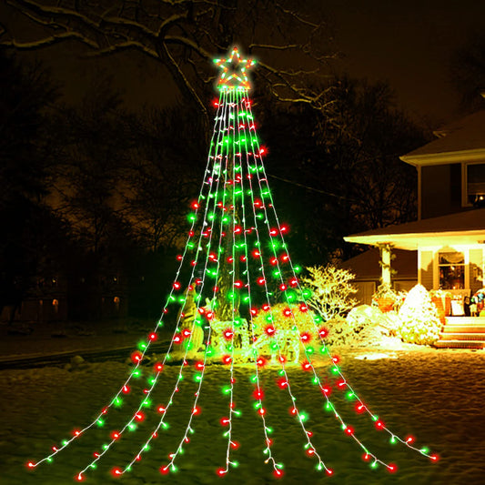 Rynx | Qulist 320Led Color Changing Star Light Sources - Waterproof Christmas Tree Toppers For Holidays