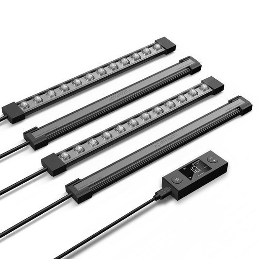 Rynx | Ac Infinity Ionbeam S11, Full Spectrum Led Grow Light Bars 11”, Deeper penetration Samsung Lm301H Evo diodes and digital dimming controller, For flowering indoor plants, Grow Tents, Greenhouses