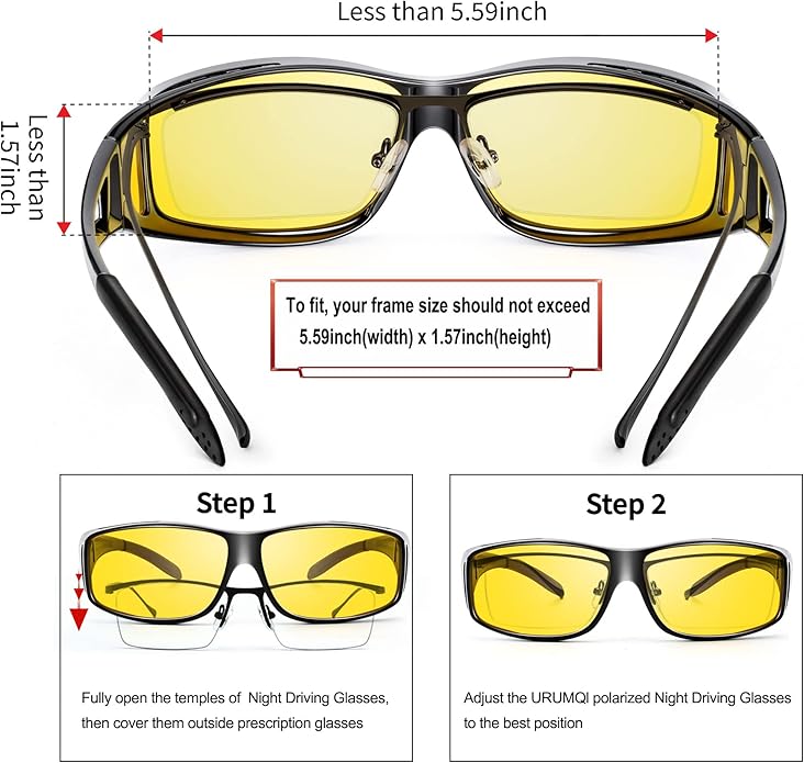 RYNX | Polarized Riding Glasses for Night Driving