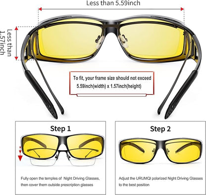 RYNX | Polarized Riding Glasses for Night Driving
