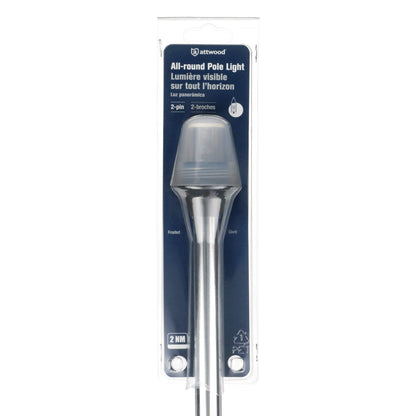 Rynx | Attwood 12V Frosted Globe Universal Lamp With 2-Pin Locking - 42"