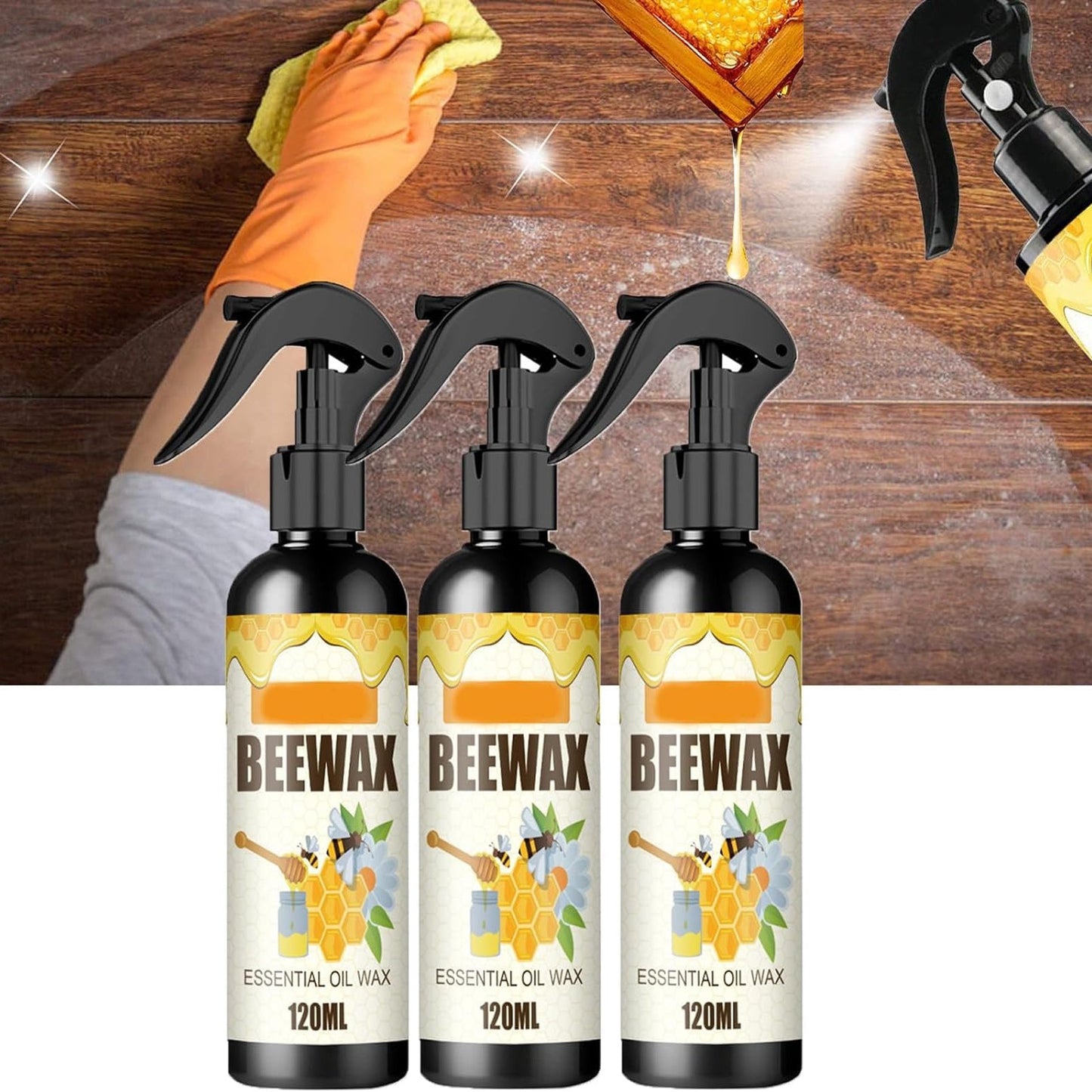 Rynx | Natural Micro-Molecular Beeswax Spray Furniture Floor Care Polish