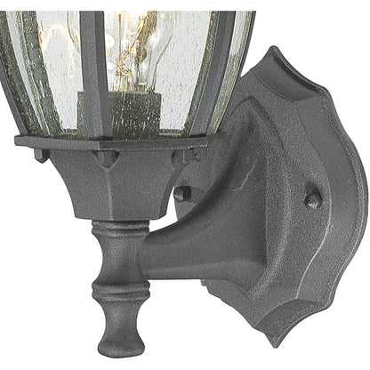 Rynx | Elk Home Covington Outdoor Wall Lamp, Matte Black Aluminum, 14.25&quot; H, Veranda & Patio Light