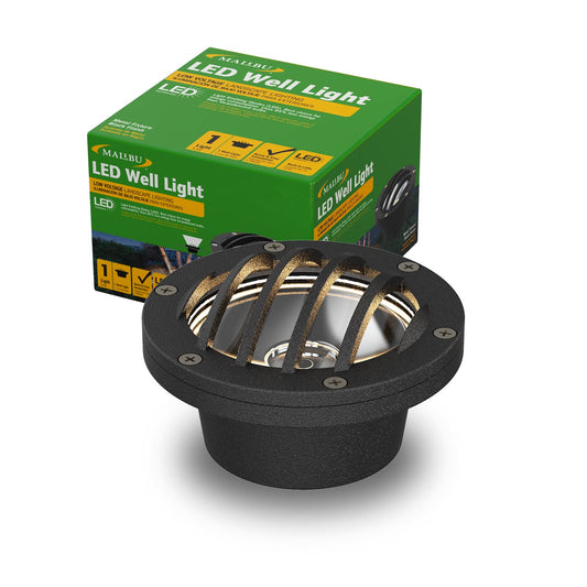 Rynx | Malibu LED well lit low voltage landscape lighting outdoor terrace lighting garden courtyard ground light 8401-3500-01