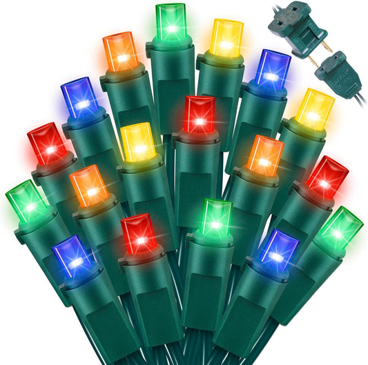 Rynx | Lamphome 150 Tell multicolor - Light chain - Led Christmas lights, Mini led lights for indoor outdoor home holiday party wedding independence day decoration