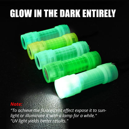 Rynx | Kunhe 30 Pack Mini Glow In The Dark Flashlights For Kids - Battery Included, Party Favors, Gifts