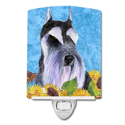Rynx | Caroline'S Treasures Schnauzer Ceramics Night Light, UL certified, 6X4X3, Multicolor