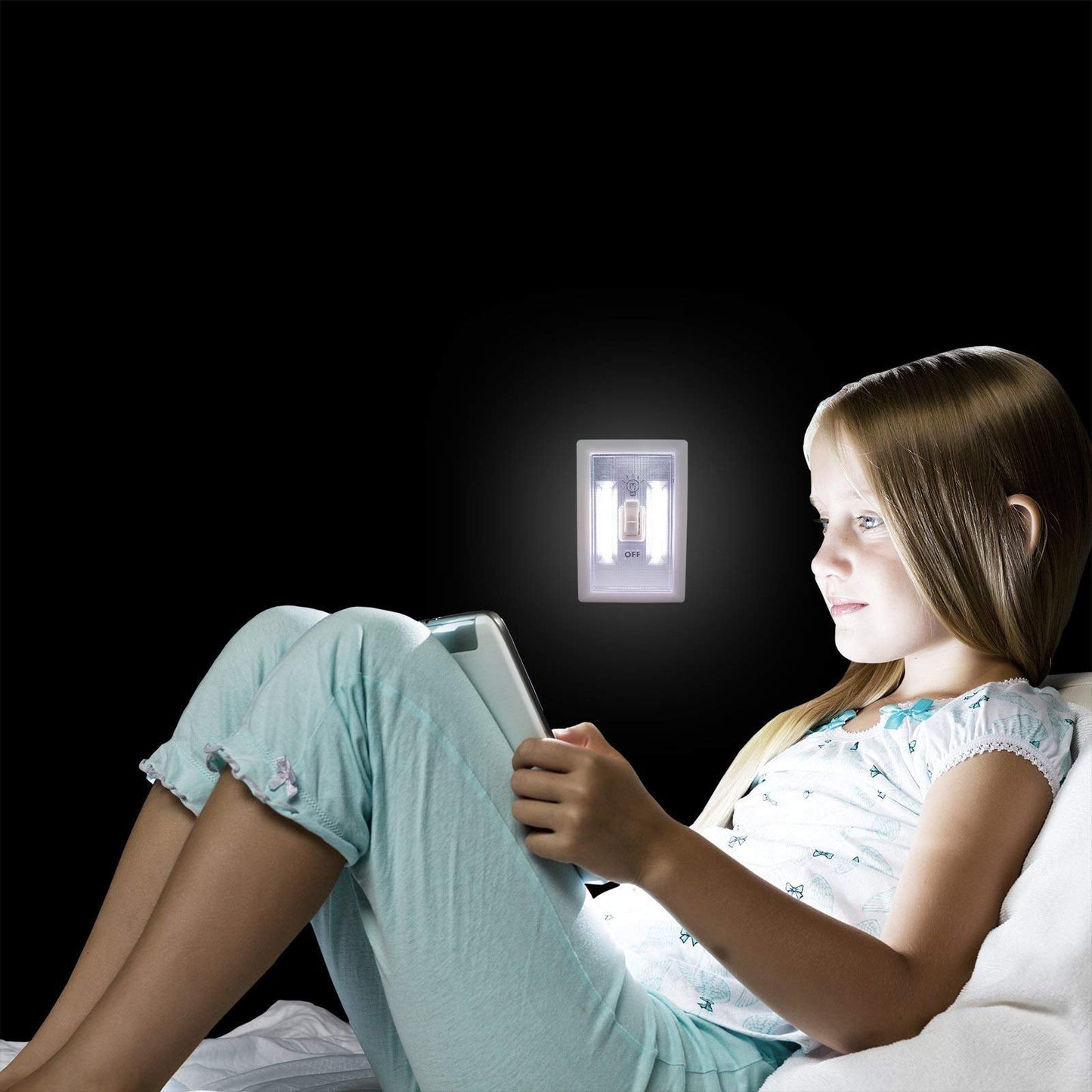 Rynx | Litezall 200 Lumen Wireless Led Wall Switch Light - 12 Pack Battery Operated Night Lights
