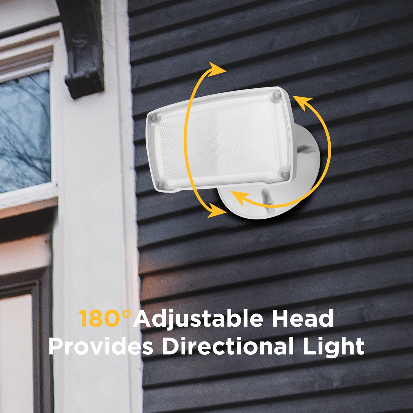 Rynx | Lutec 14W Led Floodlight 1300Lm 5000K Waterproof Single-headed Outdoor Security Fixture