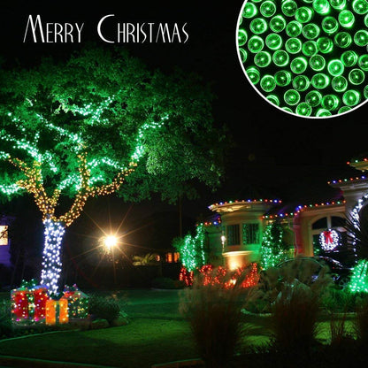 Rynx | Toodour 72Ft Green Sunny Christmas Lights, 200 LED Waterproof Light Strings For Outdoor Decoration