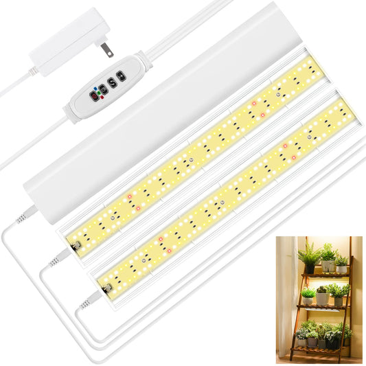 Rynx | Foxgarden® Grow Light, Full Spectrum Plant Lighting Bar for Indoor Plants, 288 LED Illuminating Grow Lamp With Automatic On/Off Timer 4/8/12H, 3 Switch Modes, 10 Dimmable Brightness, 3 Packs