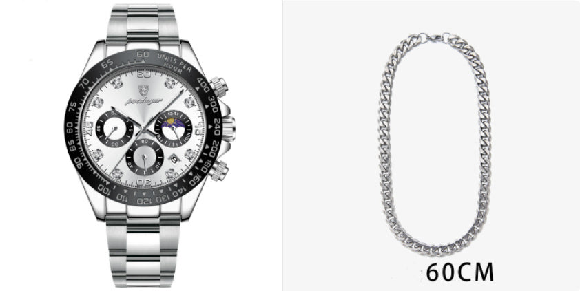 Rynx | Men's Multi-functional Fashionable Waterproof Quartz Watch