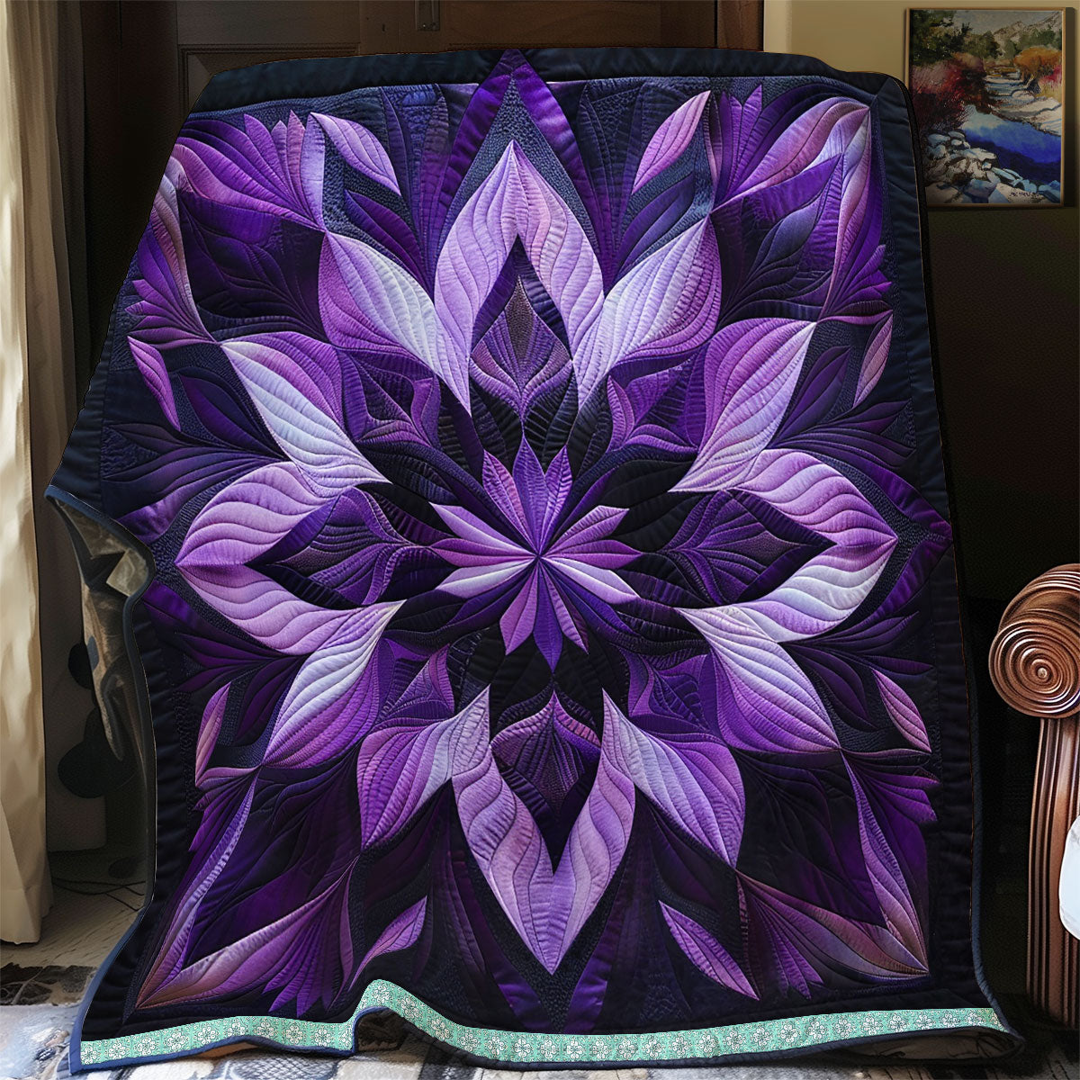 Rynx | Eternal Purple Bloom Quilt