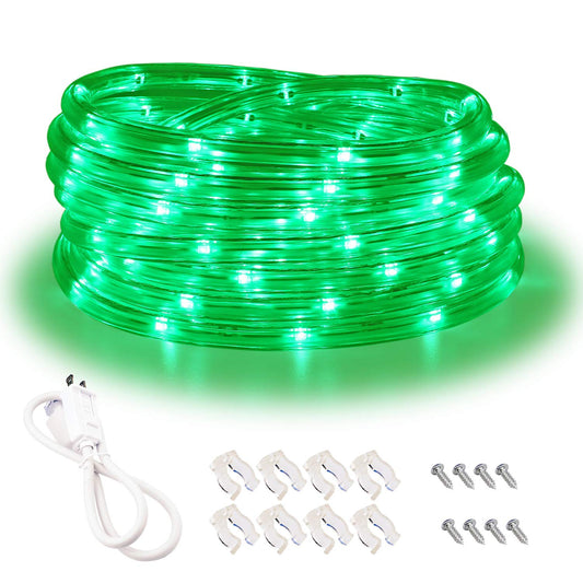 Rynx | Green Sail Lighting, 16Ft Waterproof, Connectable And Flexible Led Strips With Advanced Leds And Crystal Clear Thick Pvc Jacket, High Brightness, Great For Terrace Pergola Fence Bedroom