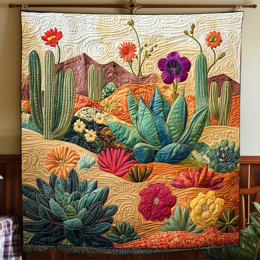 Rynx | Succulent Cactus Sun Quilt