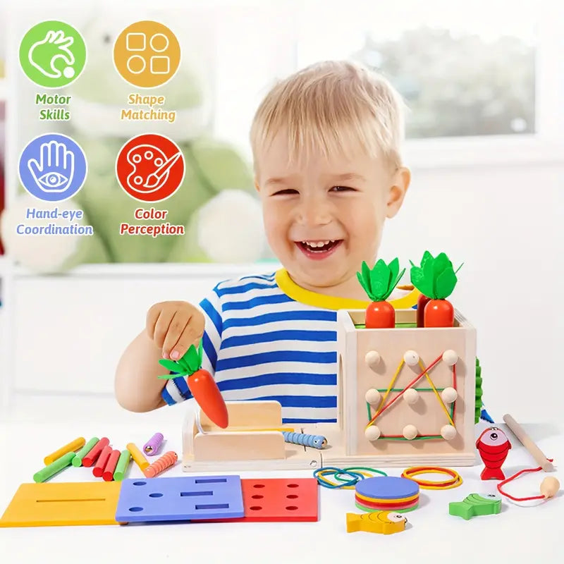 RYNX | 8-in-1 Montessori Playset - For Adventurous Babies