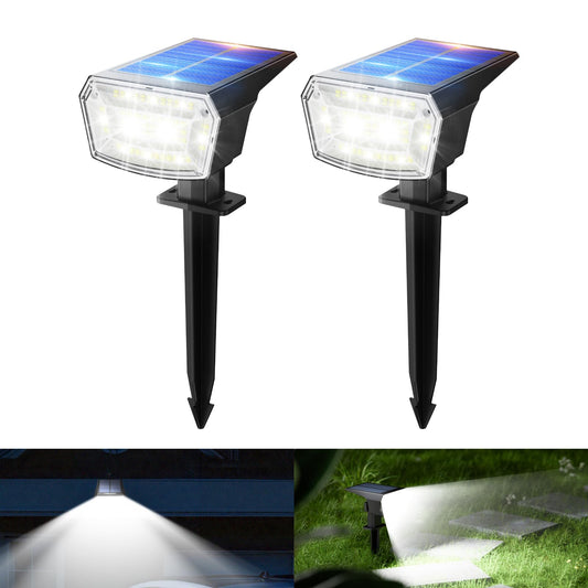 Rynx | The Marked Sunlight Outdoor Waterproof Ip65, 59 Leds, 3 Lighting Modes, 2-In-1 Solar Security Light, Landscape Light For Outdoor