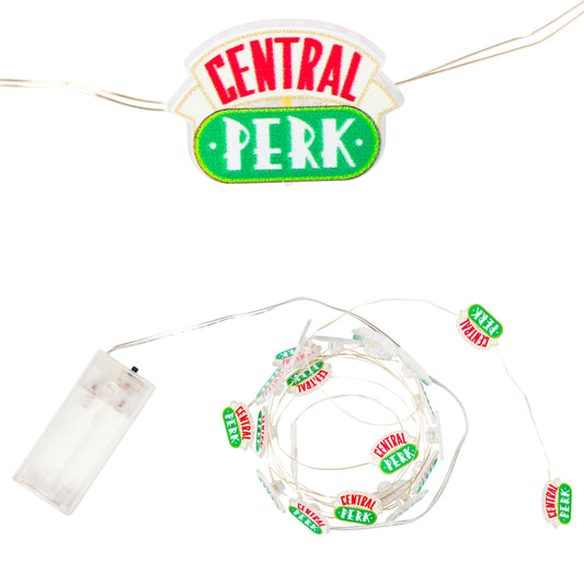 Rynx | Silver Buffalo Friends Central Perk Mug 20Ct Decorative String Lights, 7 feet long, Battery operated (Batteries not included), Warm white LED, Indoor use only