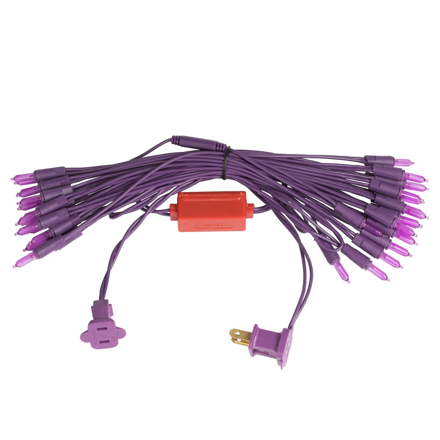Rynx | Vickerman 50 Lantern Led Purple Dura-Lit Mini Lights, Purple Wire