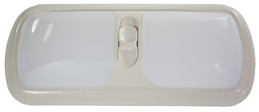 Rynx | Arcon 17926 Double Light With Colonial White Base And White Lens