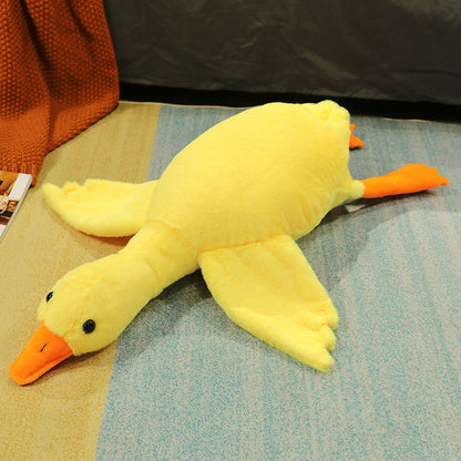 RYNX | Large White Goose Plush Pillow Sleeping Stuffed Animal