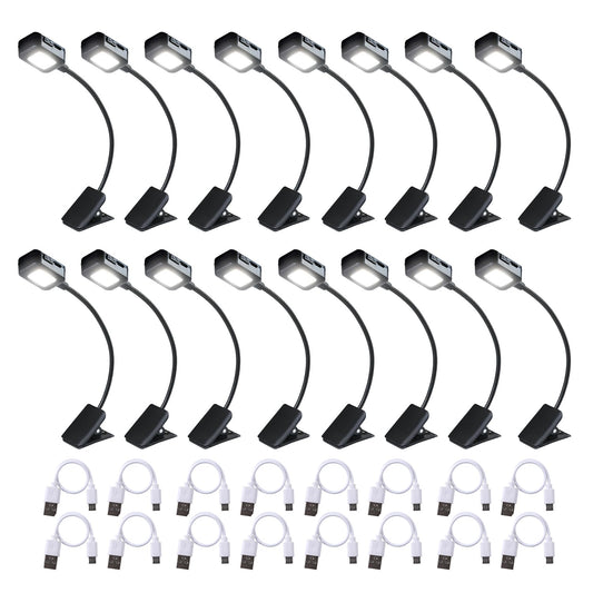 Rynx | Kunhe Rechargeable Book Lamps Storkjøp, Small Book Lamp For Reading In Bed At Night, Reading Lamp Clips On A Book, Lightweight