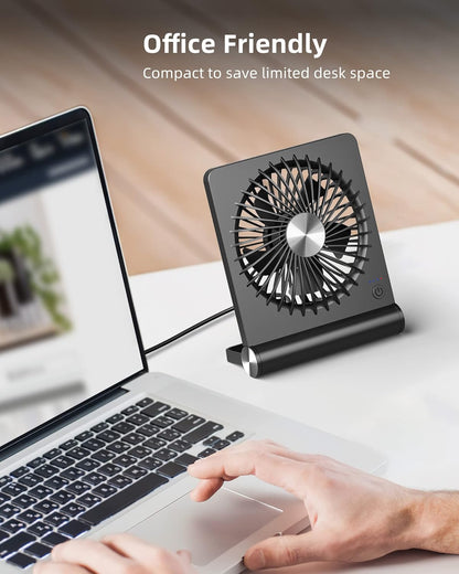 RYNX | Ultrastille Table Fan – Quiet Cooling for Small Spaces