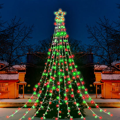 Rynx | Qulist 320Led Color Changing Star Light Sources - Waterproof Christmas Tree Toppers For Holidays