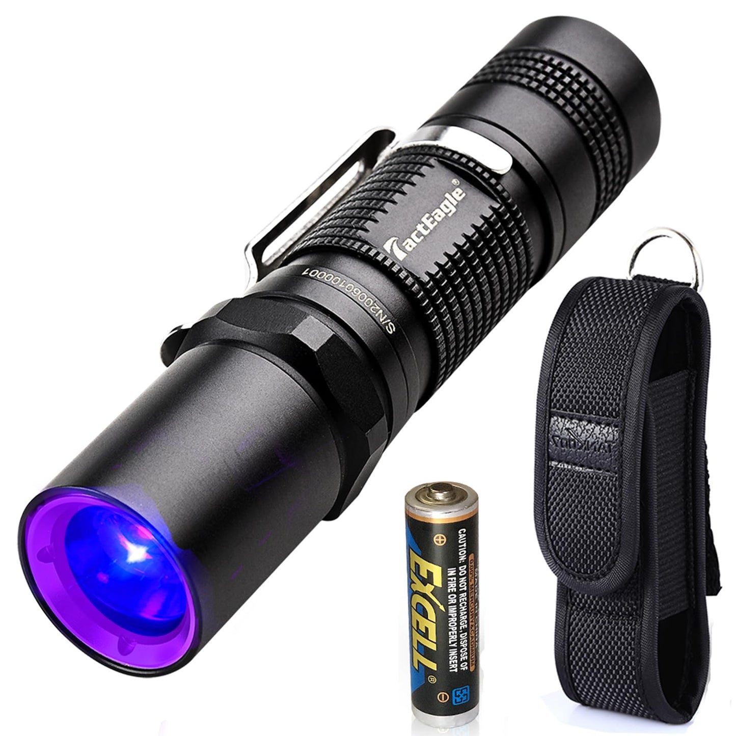 Rynx | Tacteagle Uv Flashlight 365Nm Blacklight For Resin Curing & Animal Spot Detection