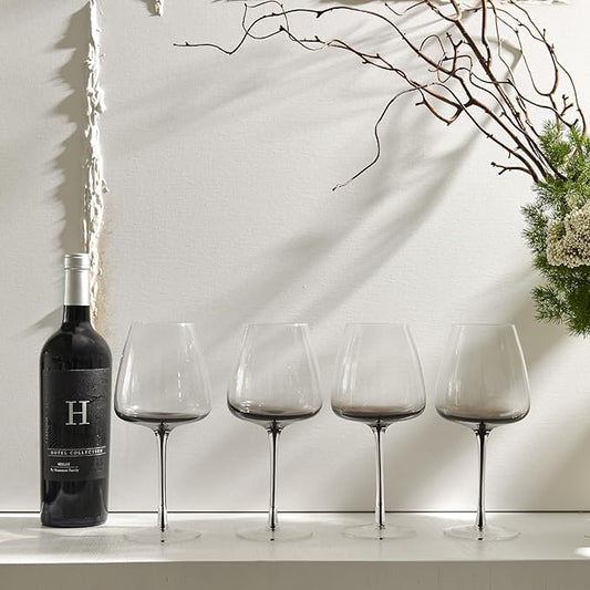 Rynx | Hotel Collection Smoke Style Red Wine Glass | 4 Glasses