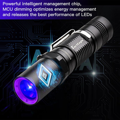 Rynx | Tacteagle Uv Flashlight 365Nm Blacklight For Resin Curing & Animal Spot Detection