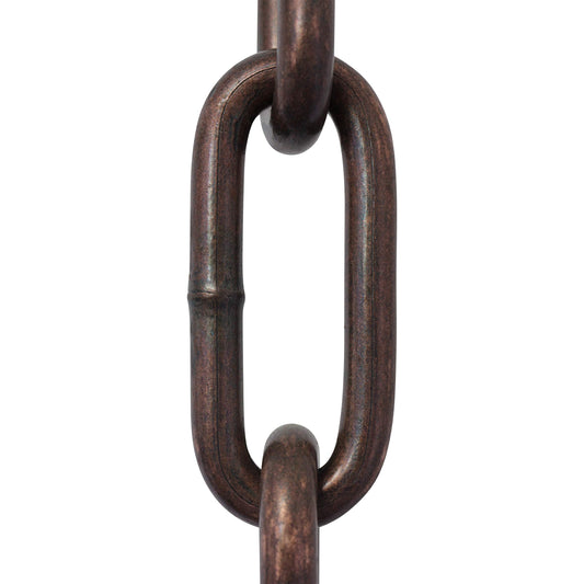 Rynx | Rch Hardware Ch-S59-06-Ac-10 Steel Candelabra Chain, Antique Copper (10 Feet)