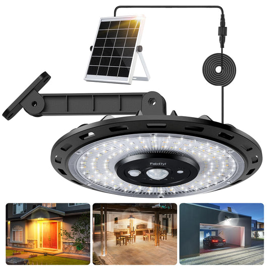 Rynx | Fabstyl Sunlight 3000Lm Motion Sensor, Waterproof 5 Modes For Indoor/Outdoor Use