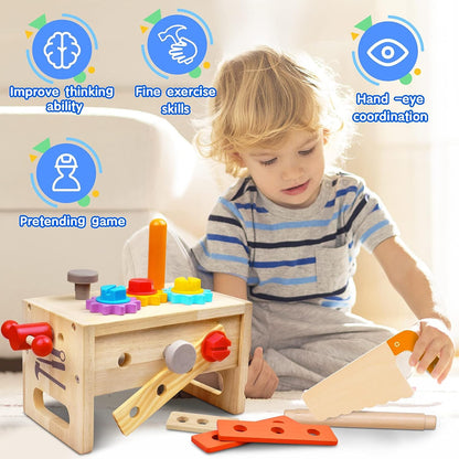 Rynx | Three Children's Tools - Creative Play Joy - Unique Toolbox