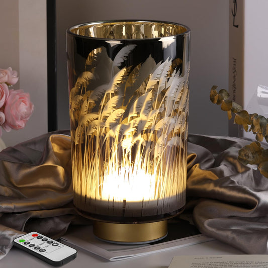 Rynx | Edishine Led Tree Table Lamp, 3-Color Temperature Minimalist Bedside Lamp, Stepless Dimming & Memory Function, Touch Switch, Sq