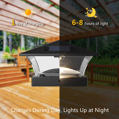 Rynx | Davinci Lighting Solar Post Cap Light - LED Light For 4X4 5X5 6X6 Fences & Terraces