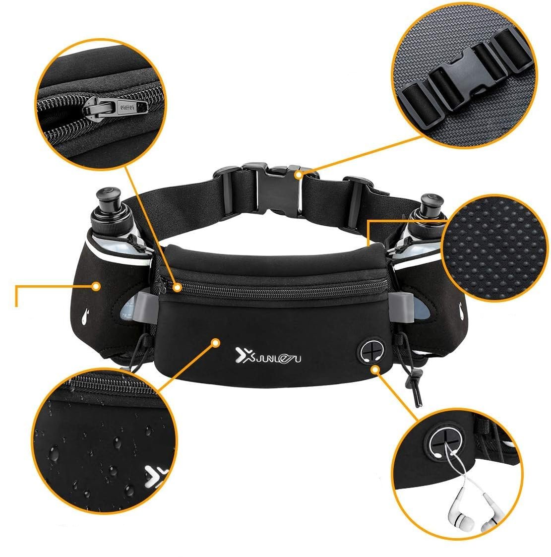 RYNX | Running Belt With Water Bottle – Comfort & Style