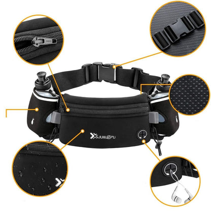 RYNX | Running Belt With Water Bottle – Comfort & Style