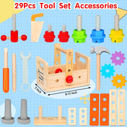 Rynx | Three Children's Tools - Creative Play Joy - Unique Toolbox