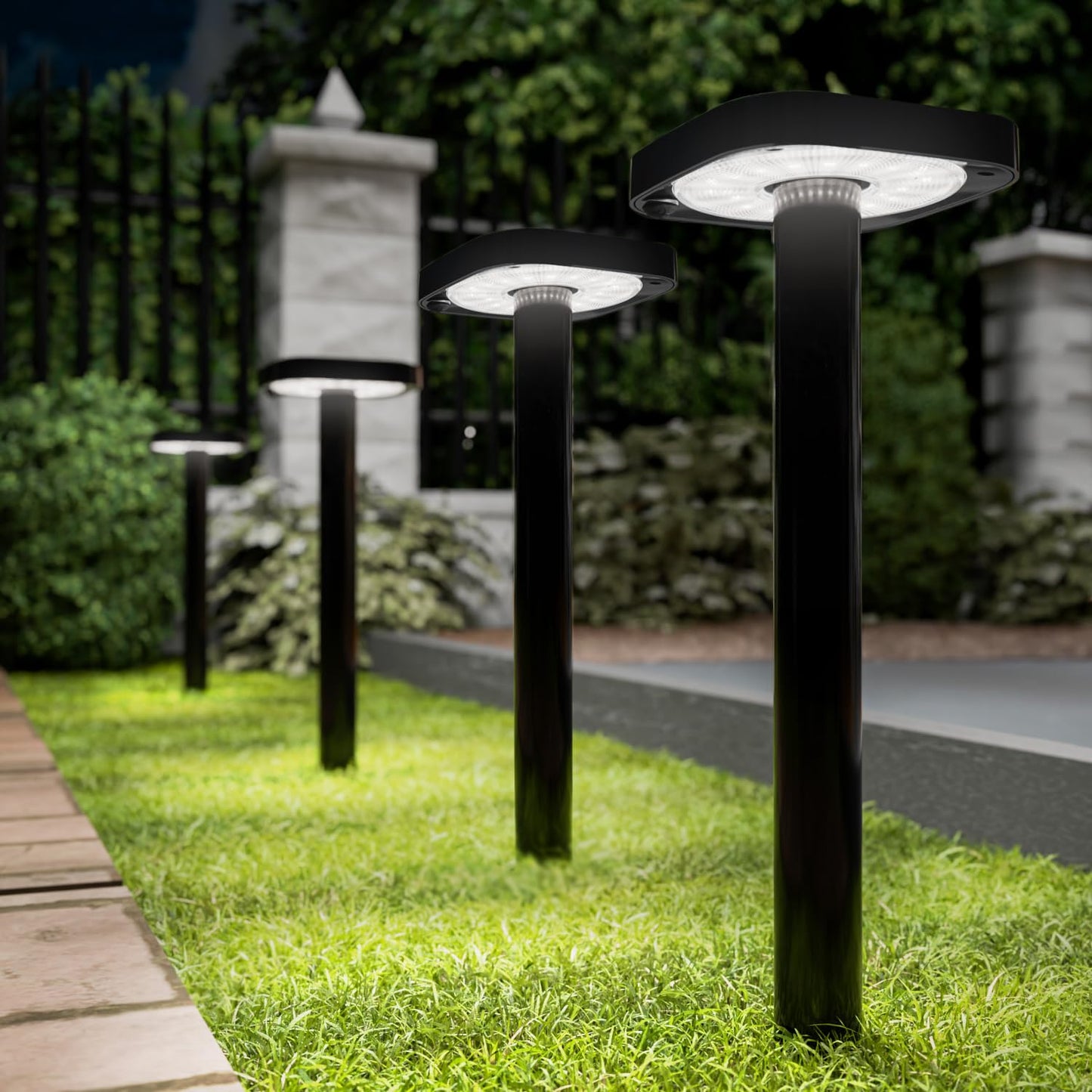 Rynx | Sunco 2W Led Square Sun Path Walkway Driveway Backyard Terrace Garden Outdoor Home Super Light, 120 Lumen, 2Cc