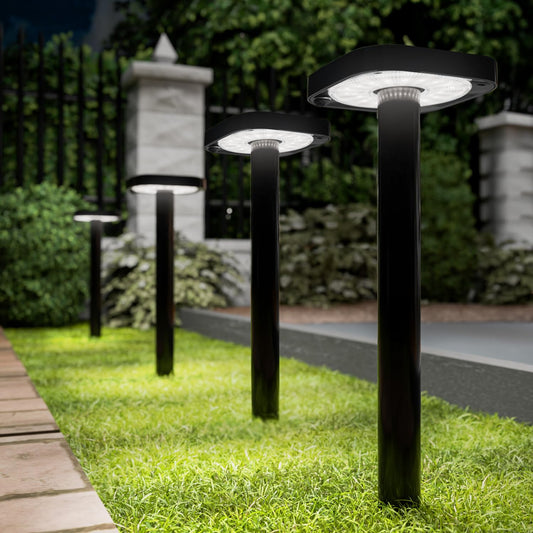 Rynx | Sunco 2W Led Square Sun Path Walkway Driveway Backyard Terrace Garden Outdoor Home Super Light, 120 Lumen, 2Cc