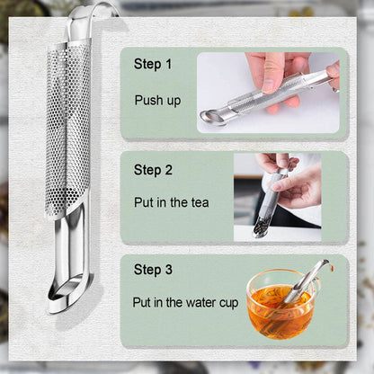 Rynx | Stainless Steel Tea Infuser Reusable Tea Filter