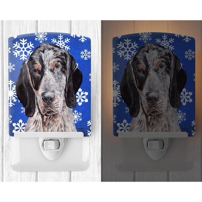 Rynx | Caroline's Treasures Blue Tick Coonhound Ceramic Night Light, 6X4X3, UL-Approved, Multicolored