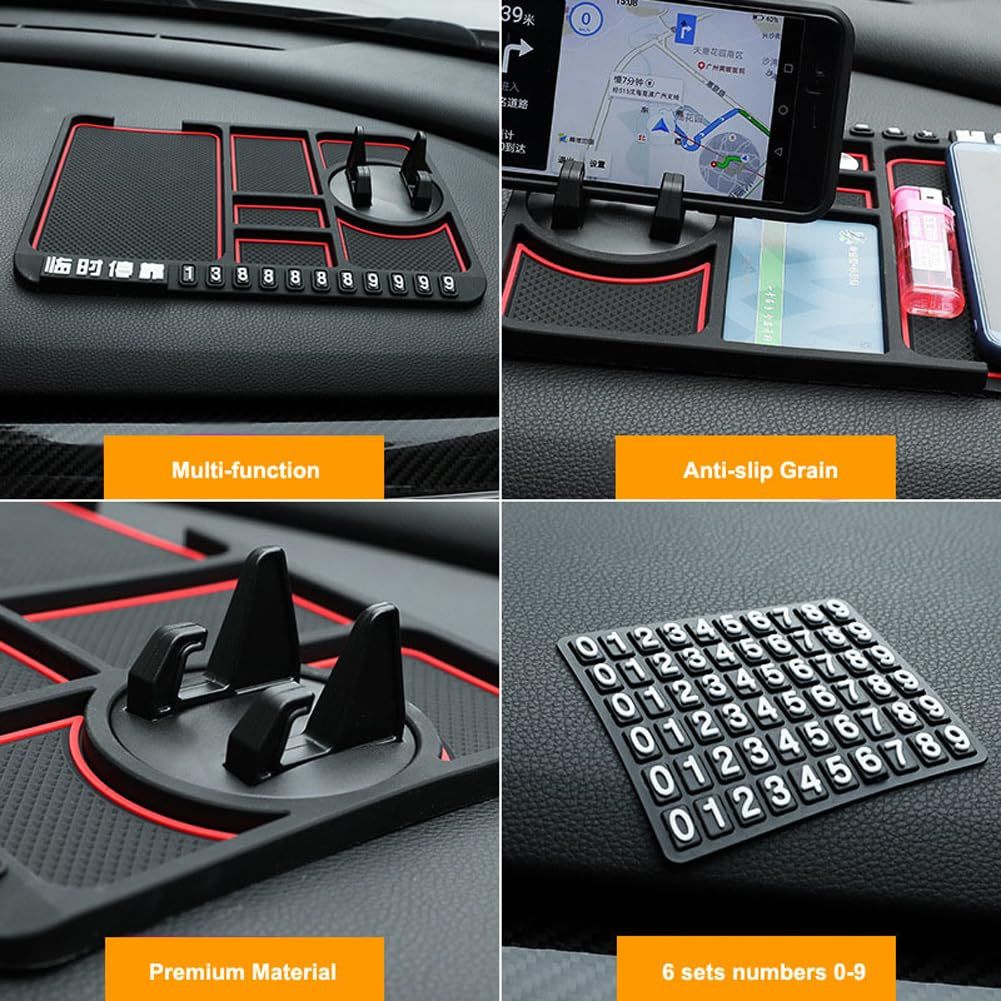 Rynx | Multifunctional Universal Dashboard Anti-Slip Mat for Cars
