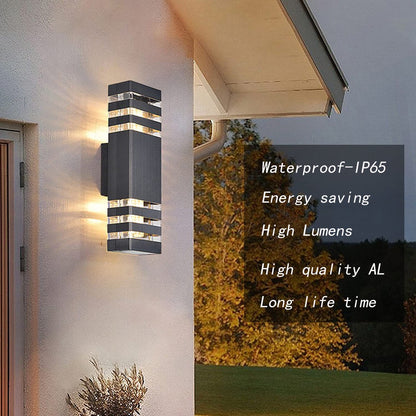 Rynx | Tuord 2Pack 15" LED Wall Lamps, 4000K Waterproof Aluminum Outdoor Lights For Outdoor Use