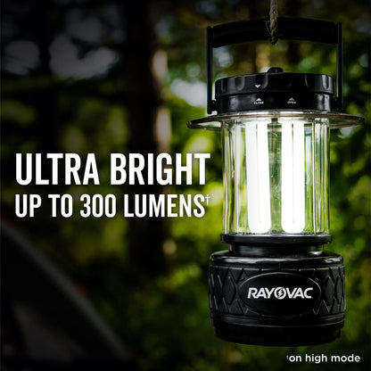Rynx | Rayovac Sportsman Led Camping Lantern - Battery Powered, Water Resistant Emergency Lighting, 1-Pack