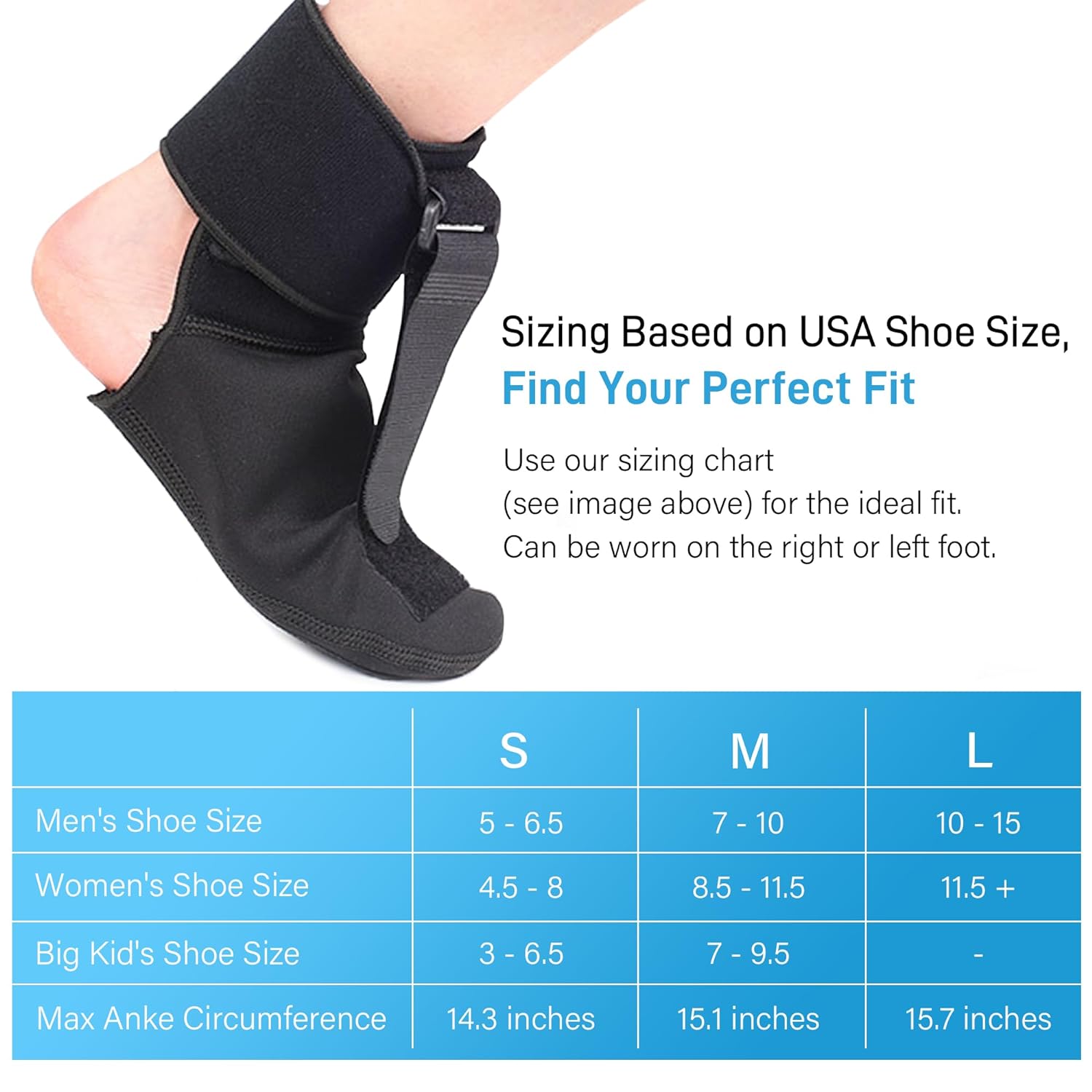 RYNX | Orthosock Plantar Fasciitis Night Splint