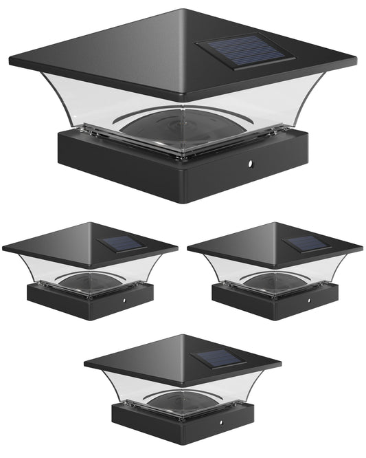 Rynx | Davinci Lighting Solar Post Cap Light - LED Light For 4X4 5X5 6X6 Fences & Terraces