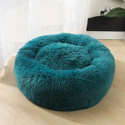 Rynx | PawNest Calming Donut Cat Bed | Round Plush Nest | Stress-Reducing & Cozy | Perfect for Cats & Small Dogs